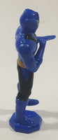 2011 McDonald's Power Rangers Kevin Blue Ranger 3 3/4" Tall Plastic Toy Figure