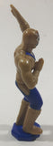 2011 McDonald's Power Rangers Gold Ranger 3 3/4" Tall Plastic Toy Figure