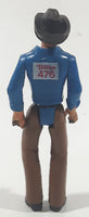 Vintage 1979 Tonka Toys Play People Rodeo Cowboy #476 3 1/2" Tall Toy Action Figure