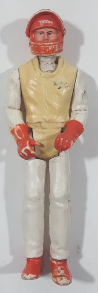 Vintage 1979 Tonka Toys AJ Foyt Race Car Drive 3 3/4" Tall Toy Action Figure