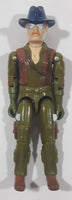 Vintage 1983 Hasbro G.I. Joe Wild Bill Dragonfly Helicopter Pilot 3 3/4" Tall Toy Action Figure