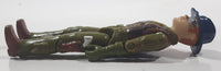 Vintage 1983 Hasbro G.I. Joe Wild Bill Dragonfly Helicopter Pilot 3 3/4" Tall Toy Action Figure