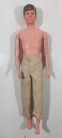 Vintage Barbie Doll Style New Good Lookin' Ken Male 12" Tall Plastic and Rubber Toy Doll Made in Hong Kong