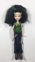 2012 MGA Bratz Bratzilla Green Makeup Black Hair Jeans Boots 11 1/4" Tall Toy Doll