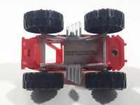 Greenbrier 4x4 Express Wheels Monster Truck Orange and Red Plastic Die Cast Toy Car Vehicle