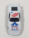 Global Way International 931 H931 White Die Cast Toy Car Vehicle