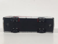 2005 Tomy Tomica No. 101 Hino S'elega Double Decker Tour Bus JR Bus Tohoku White and Red 1/156 Scale Die Cast Toy Car Vehicle