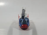 Majorette No. 322 Eurocopter (Airbus) Dauphin 2 SA 365 Coast Guard Helicopter White and Red 1/156 Scale Die Cast Toy Aircraft Vehicle