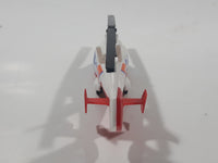 Majorette No. 322 Eurocopter (Airbus) Dauphin 2 SA 365 Coast Guard Helicopter White and Red 1/156 Scale Die Cast Toy Aircraft Vehicle