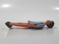 Vintage Lundby or Huckel Dollhouse Man Bendable Rubber Miniature 4" Tall Toy Doll Figure