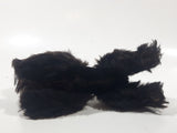 Vintage 1950s Steiff Mohair Snobby Poodle Black 5 1/2" Long Jointed Toy Animal
