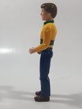 Playskool Loving Family Dad in Yellow Shirt and Blue Jean Pants 6" Tall Toy Action Figure