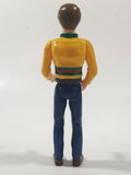 Playskool Loving Family Dad in Yellow Shirt and Blue Jean Pants 6" Tall Toy Action Figure