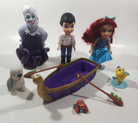 Disney Princess The Little Mermaid Characters and Row Boat Figure Set