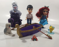 Disney Princess The Little Mermaid Characters and Row Boat Figure Set