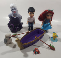 Disney Princess The Little Mermaid Characters and Row Boat Figure Set