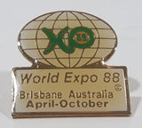 Brisbane Australia World Expo 88 April-October Enamel Metal Lapel Pin Enamel Metal Lapel Pin