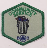 BC Girl Guides Community Service 2 1/2" x 2 1/2" Embroidered Fabric Patch Badge