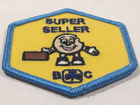 BC Girl Guides Super Seller 2 1/2" x 2 1/2" Embroidered Fabric Patch Badge