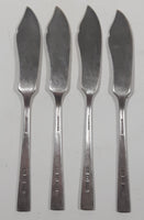 Vintage Vltd Extra A Sheffield England Silver Plate Fish Knife Set of 4