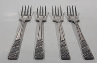 Vintage Vltd Extra A Sheffield England Silver Plate Fork Set of 4