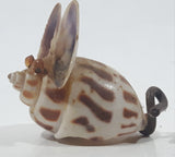 Sea Shell Mouse 1 3/4" Long Folk Art Figure