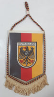 Vintage Deutschland Lallemagne Germany Flag Banner Hanging