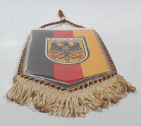 Vintage Deutschland Lallemagne Germany Flag Banner Hanging