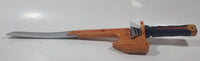 2011 Bandai SCG Power Rangers Samurai Sentai Shinkenger Sword 17 1/2" Long Gold and Grey Toy Weapon