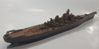 USS Missouri BB-63 Iowa Class Battleship Gunner Warship 19 3/4" Long Model Military Ship