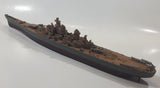 USS Missouri BB-63 Iowa Class Battleship Gunner Warship 19 3/4" Long Model Military Ship