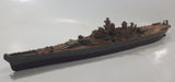 USS Missouri BB-63 Iowa Class Battleship Gunner Warship 19 3/4" Long Model Military Ship