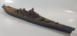 USS Missouri BB-63 Iowa Class Battleship Gunner Warship 19 3/4" Long Model Military Ship