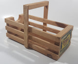 Vintage Vineland Canners Limited Vineland, Ont Vine Brand Sanitary Canned 10 1/2" Long Wood Crate with Handle