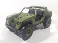 Vintage 1982 Hasbro G.I. Joe Jeep Army Green 8 1/2" Long Plastic Toy Vehicle