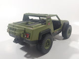 Vintage 1982 Hasbro G.I. Joe Jeep Army Green 8 1/2" Long Plastic Toy Vehicle