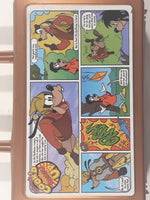 Vintage Whirley Disney's Cook'd Up Comics Brown Plastic Pencil Case