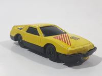 Unknown Brand 105 Yellow Die Cast Toy Car Vehicle