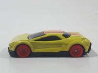 Maisto Yellow Die Cast Toy Car Vehicle