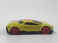 Maisto Yellow Die Cast Toy Car Vehicle