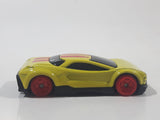 Maisto Yellow Die Cast Toy Car Vehicle