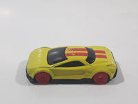 Maisto Yellow Die Cast Toy Car Vehicle