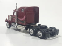 Can-Am West Abbotsford Western Star Semi Truck Maroon Red Die Cast Toy Car Vehicle