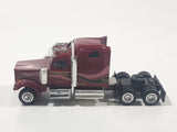 Can-Am West Abbotsford Western Star Semi Truck Maroon Red Die Cast Toy Car Vehicle