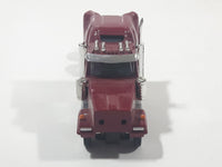 Can-Am West Abbotsford Western Star Semi Truck Maroon Red Die Cast Toy Car Vehicle