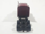 Can-Am West Abbotsford Western Star Semi Truck Maroon Red Die Cast Toy Car Vehicle