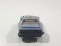 Soma Super Wheels 1973 Chevrolet Corvette Silver Die Cast Toy Car Vehicle