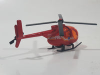 RealToy F.D.N.Y. Helicopter Red Die Cast Toy Aircraft Vehicle