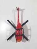 RealToy F.D.N.Y. Helicopter Red Die Cast Toy Aircraft Vehicle