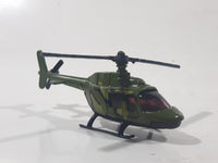 Helicopter Army Green Die Cast Toy Aircraft Vehicle